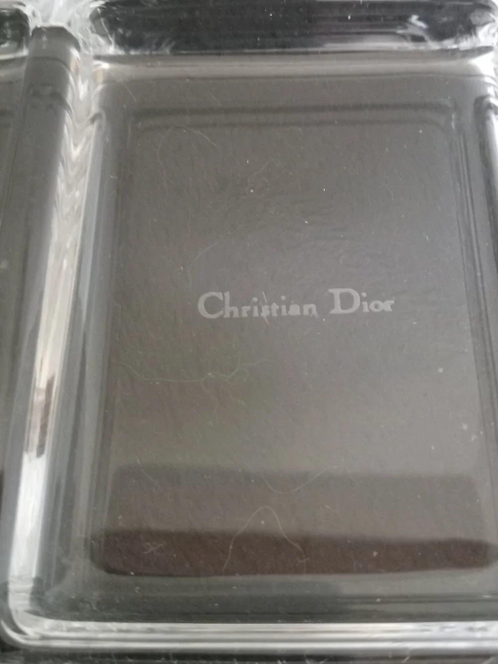 Rare Vintage Christian Dior Crystal Valet/Trinket Tray